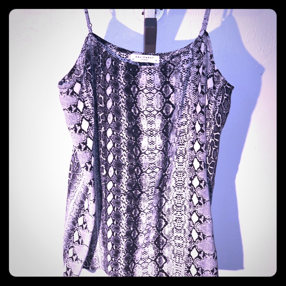 Brand New Silk Equipment Femme top